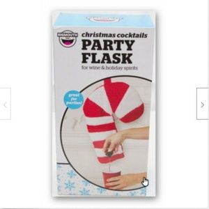 NWT Christmas Cocktails Party Flask plush 0.5L